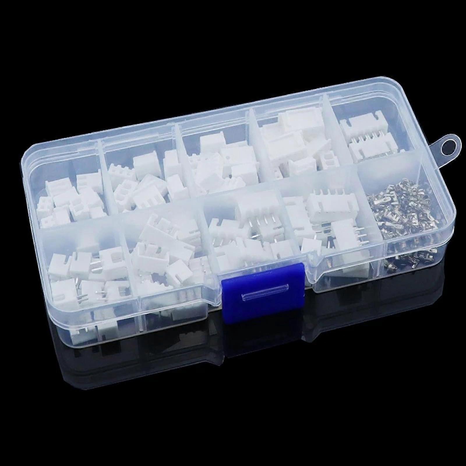 230pcs Pin Header Connector Kit Corrosion Resistant Electronic Connector Set with Storage Case