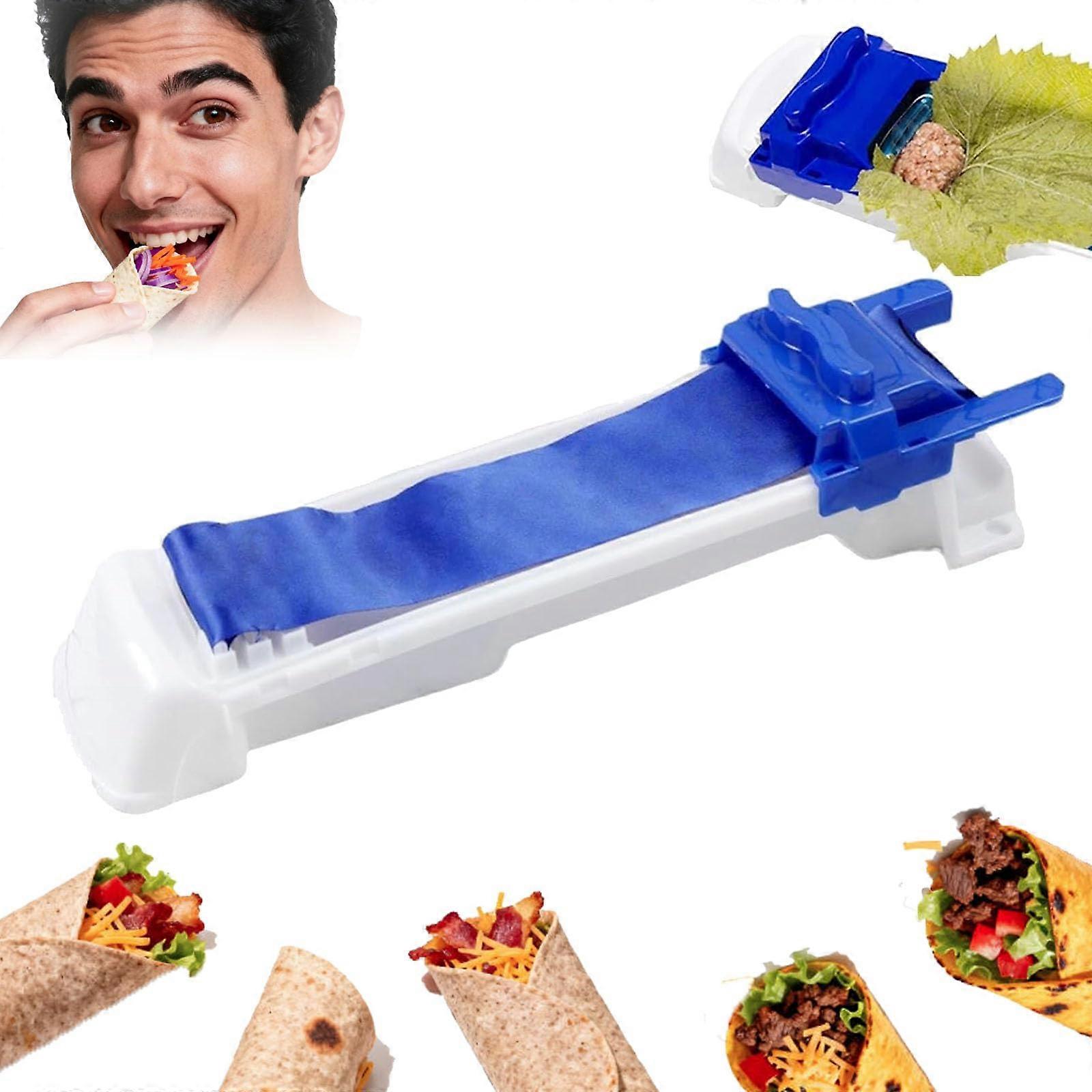 Spring Roll Maker with Ergonomic Easy Grip, MultiFunctional Vegetable Meat Roller for Home Kitchen (1PC)