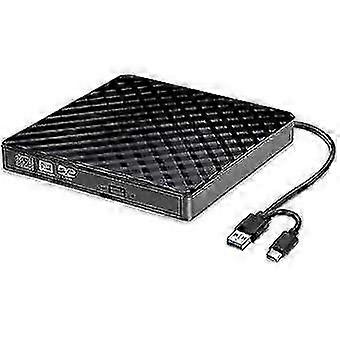 Square Pattern Usb3.0 External Optical Drive Dvd Recorder External Notebook Mobile Optical Drive External Recorder Well.