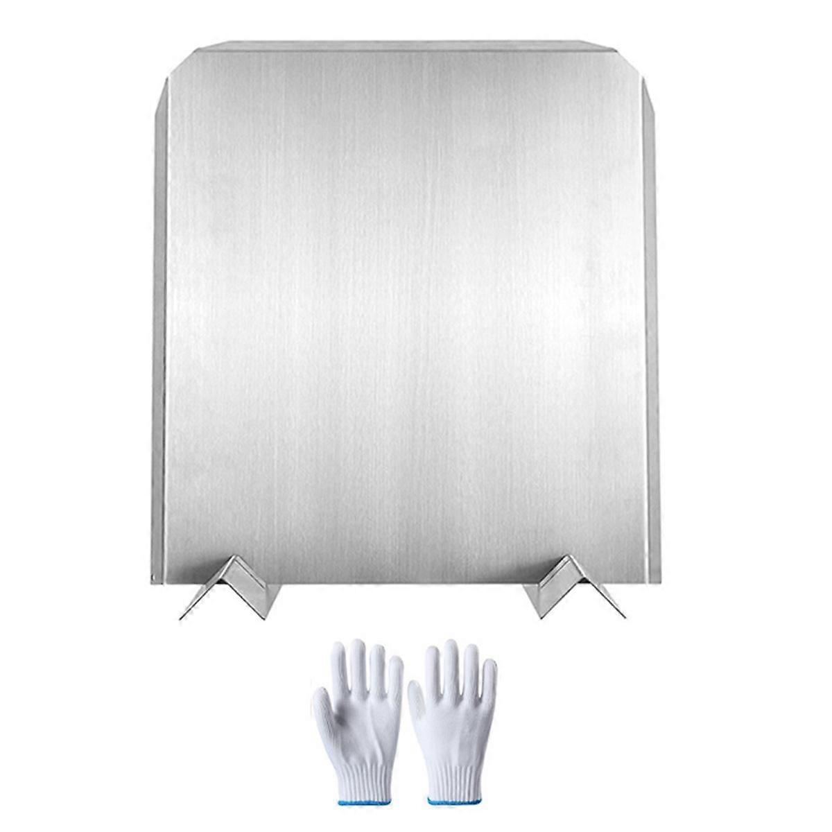 Firebacks for Fireplace Stainless Steel Fireback with Feet