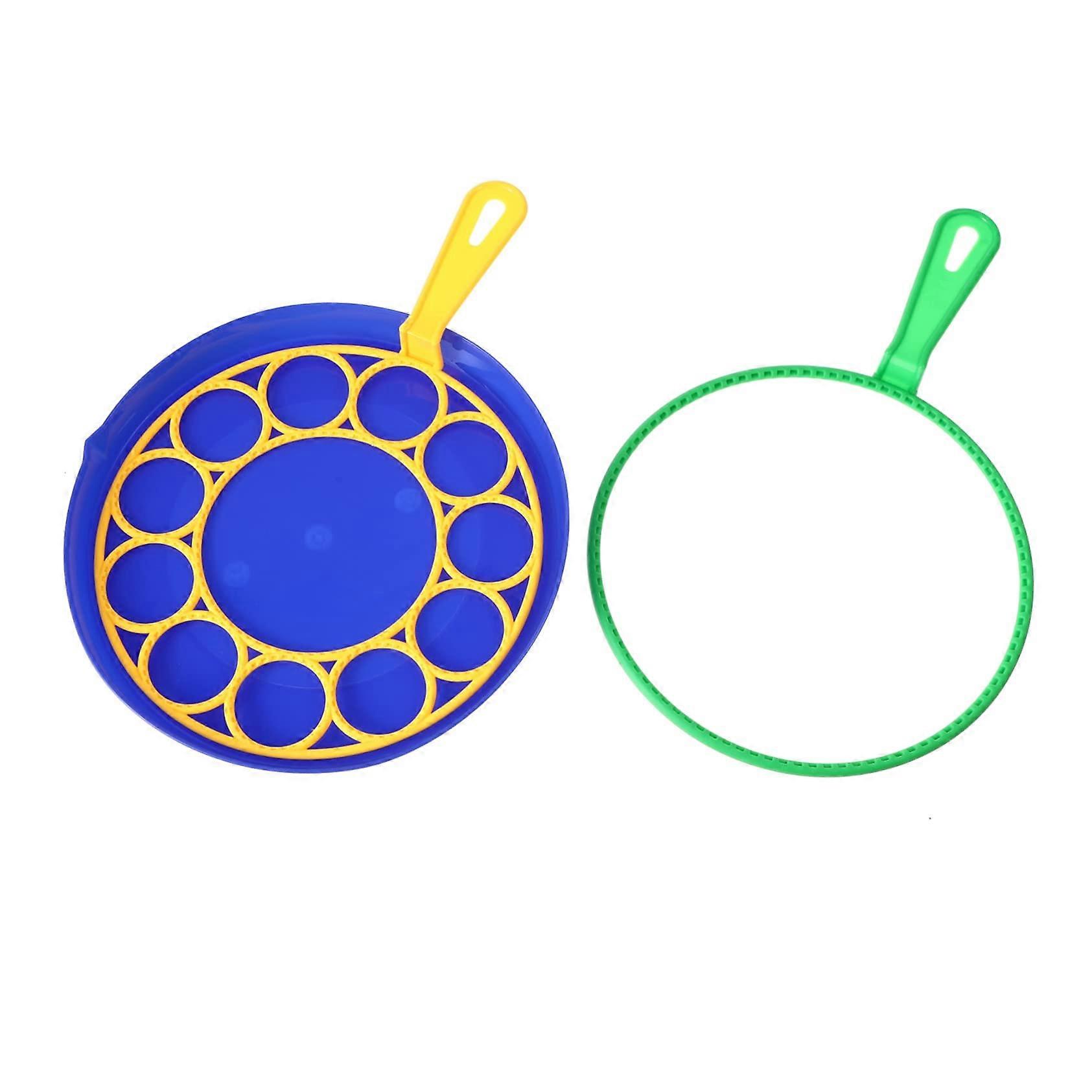 Large Bubble Wands for Kids Outdoor Bubble Maker Toy Set Easy Bubble Making Random Color