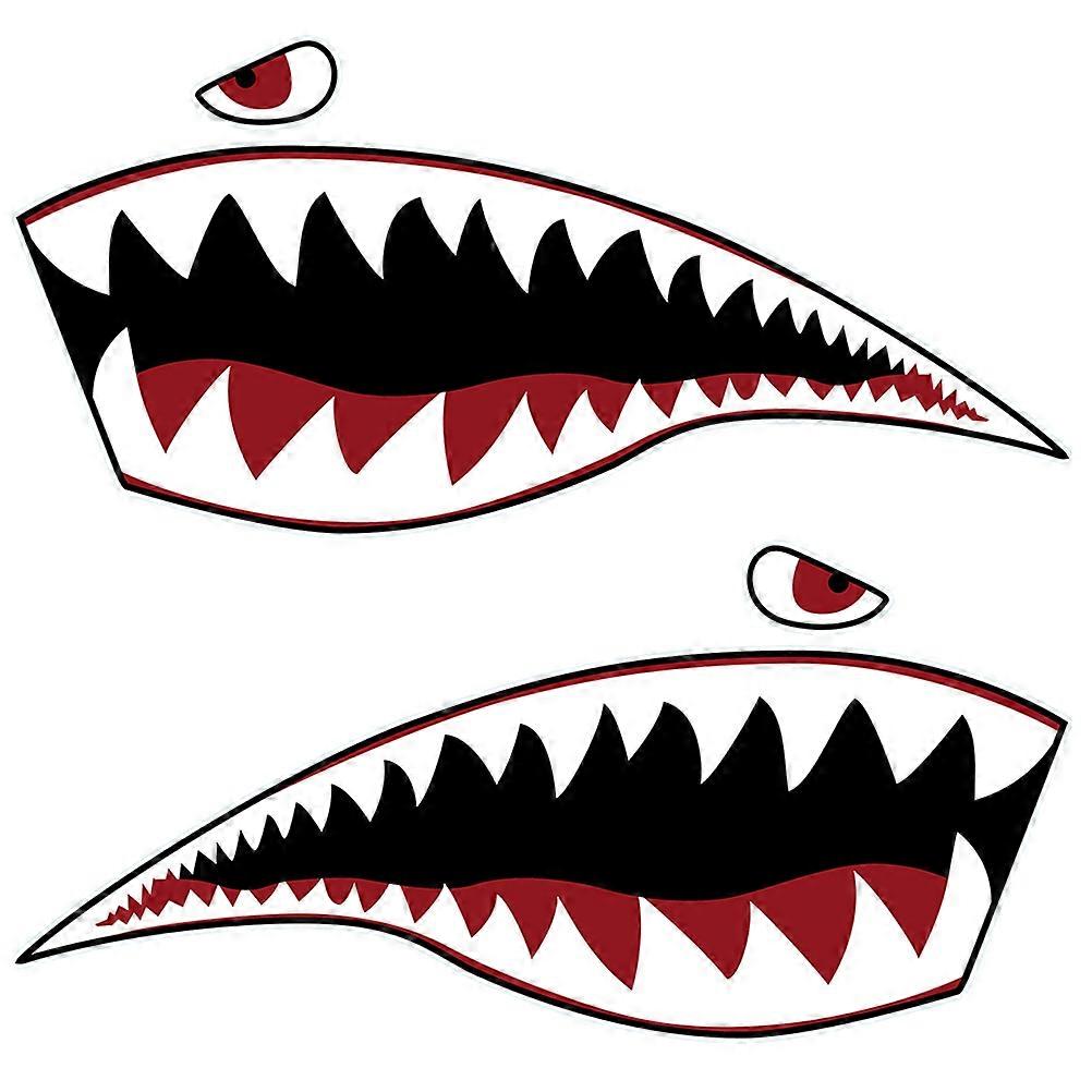 Decorative Pattern Sticker for Kayak Use 1Pair PVC Material