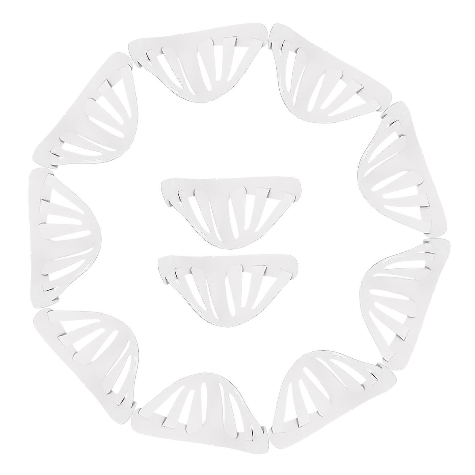 Baseball Cap Insert Hat Holder for Structure Support 25Pcs White