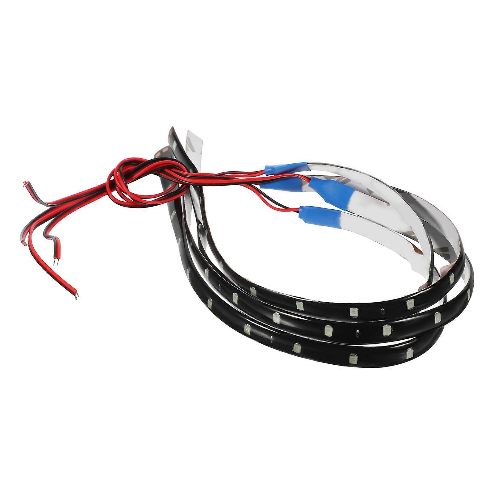 Car Strip Lights 4Pcs Strips for Car Interior Illumination