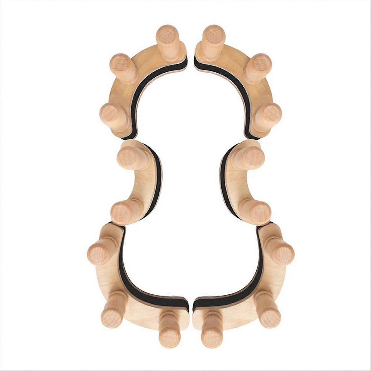 1 Set Violin Viola Solid Wood Clamps Violin Fixed Clips