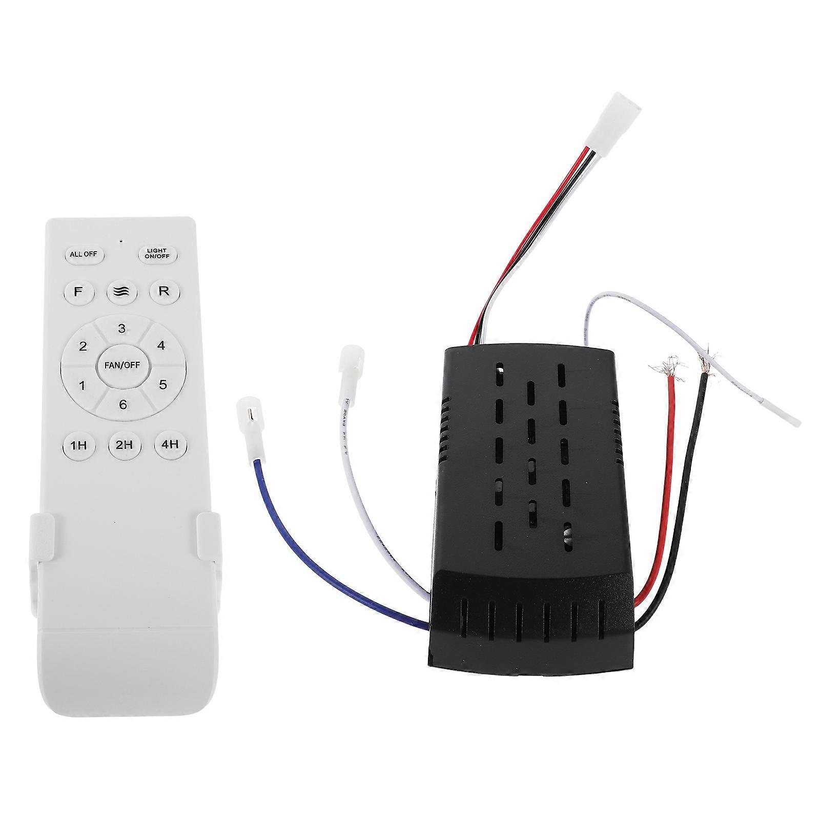 Variable Speed Motor Ceiling Fan Controller with Dc Motor Wireless Remote 1Set