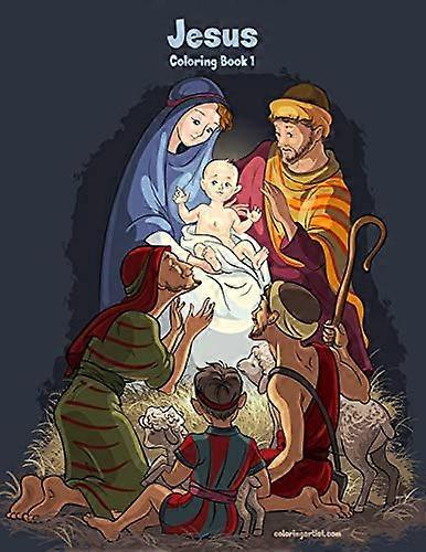 Jesus Coloring Book 1 (Jésus)