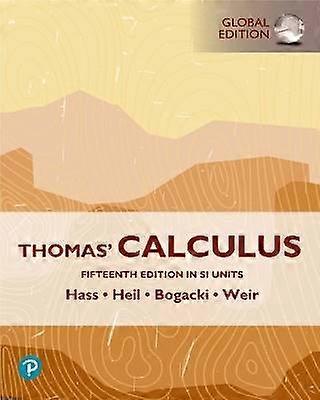 Thomas' Calculus SI Units