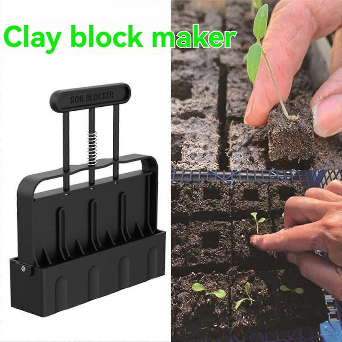 Soil Blocker Handheld, Soil Blocker for Seed Starting