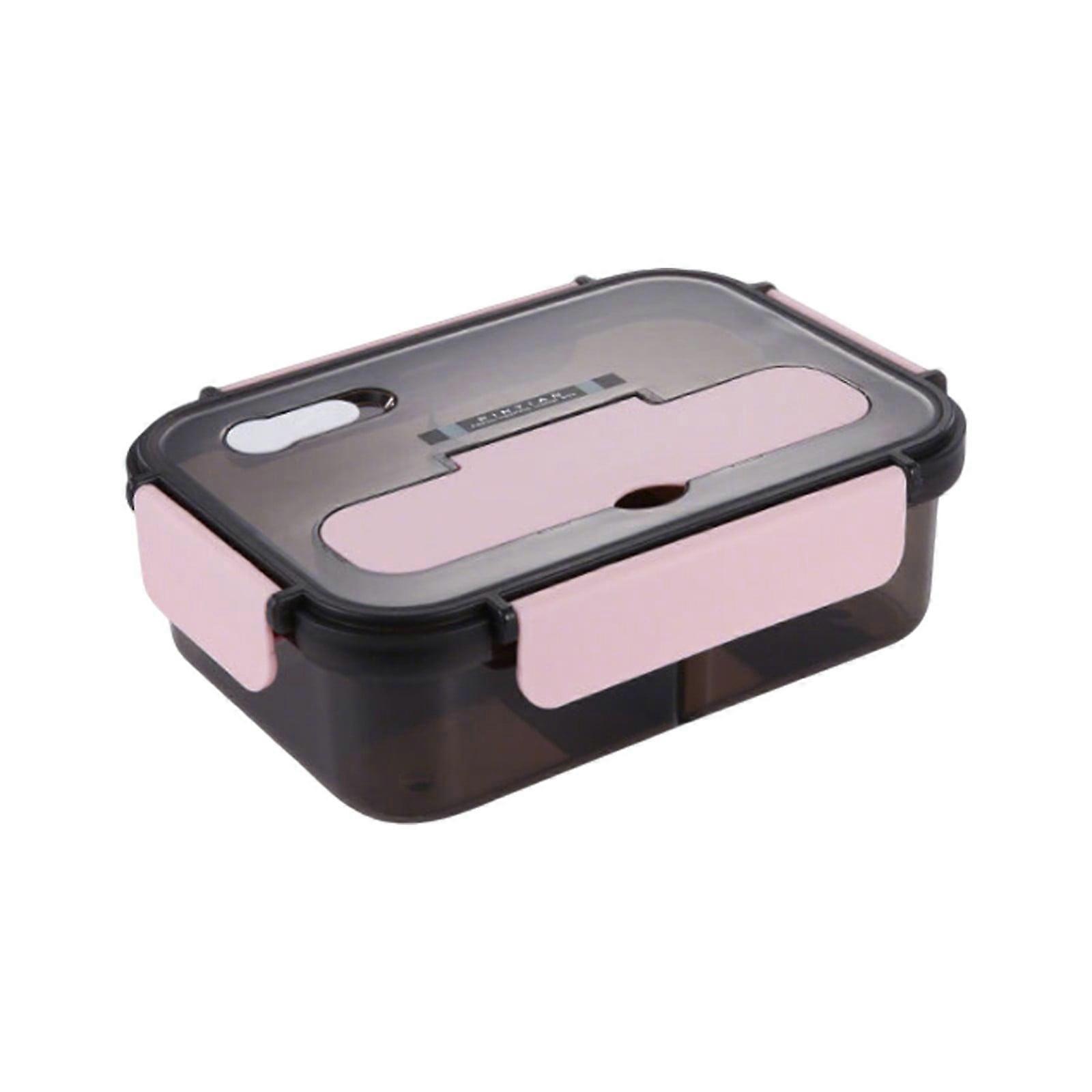 Food Storage Containers,3 Compartment Plastic Reusable Lunch Box