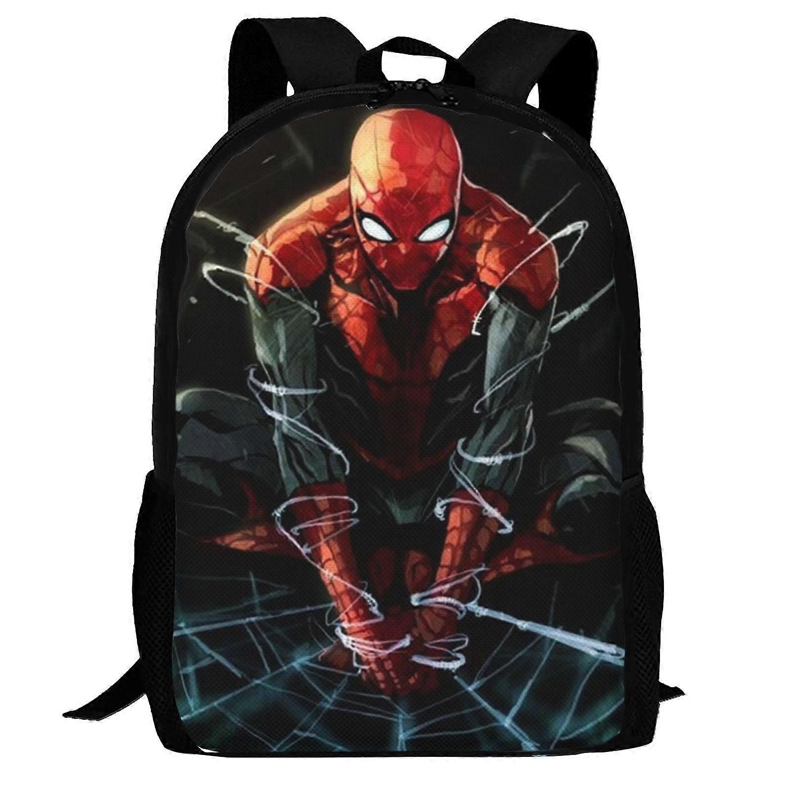 j4382 Spider-Man Backpack,3d Print Laptop Backpack Lightweight Casual Daypack Bookbag Multi-Function Travel Backpack e4382