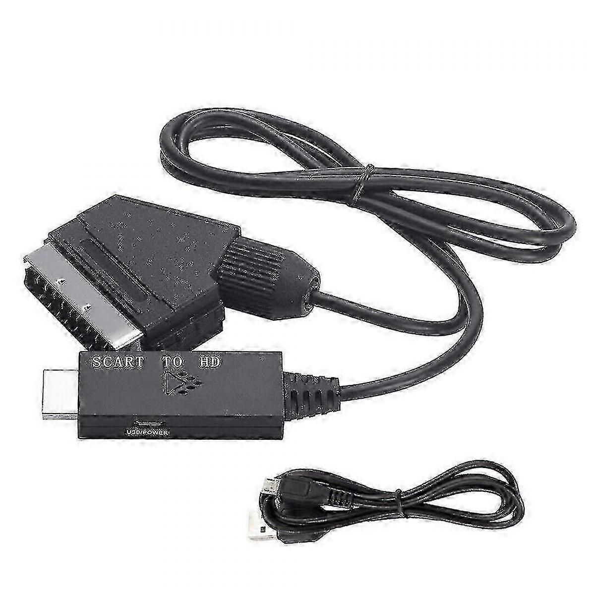 Scart to HDMI Converter Cable Adapter