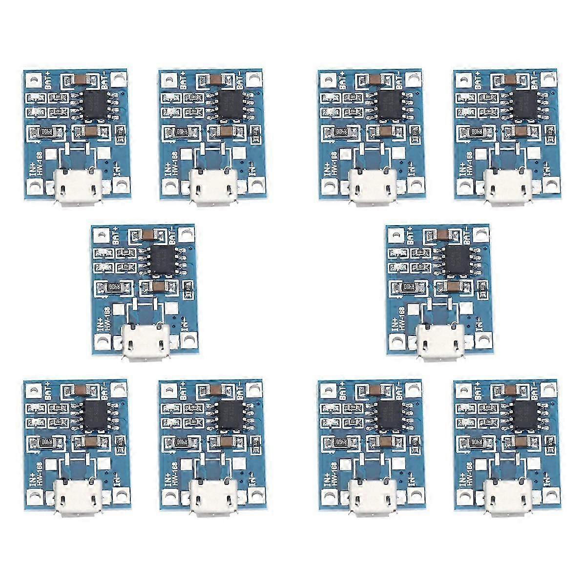 Micro-USB 1A 18650 litiumbatterilader for modulkort