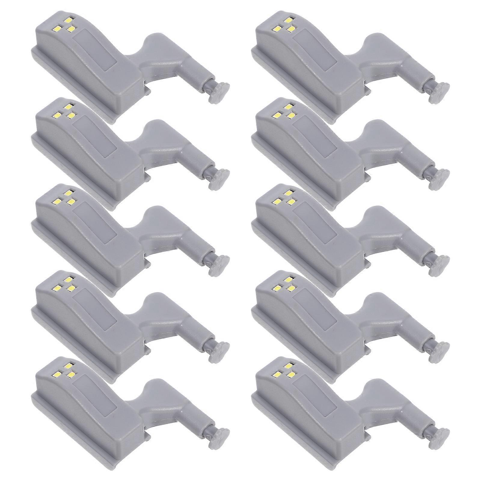 Touch Sensor Cabinet Hinge Light LED Cool White Light for Kitchen 10Pcs