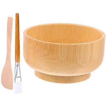 1 Set Masker DIY Bowl Borstel Set Praktische DIY Masker Tool Eenvoudig Masker Borstel Bowl Kit