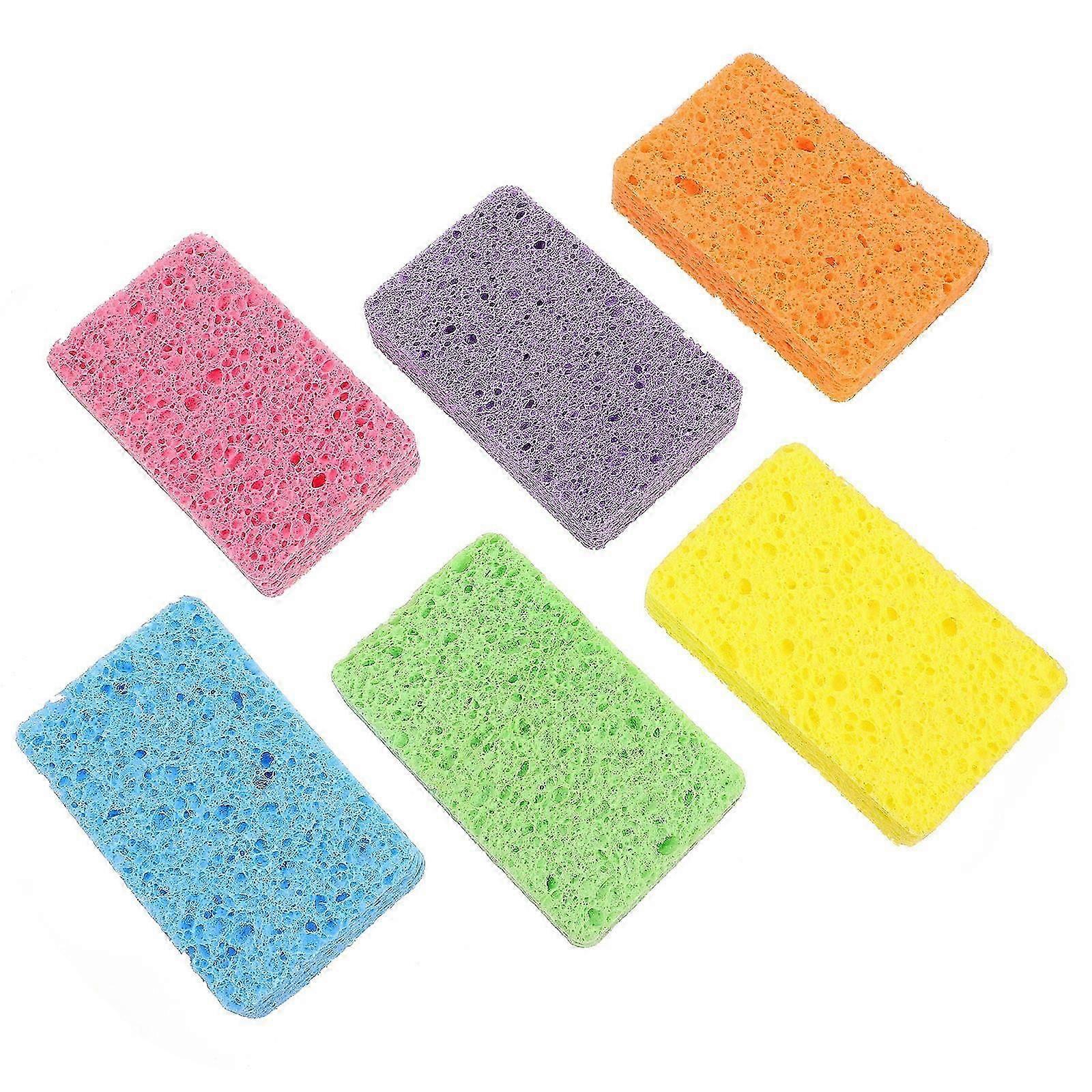 Cleaning Sponge Kitchen Dish Towels for Kitchen Use 12Pcs Assorted Color