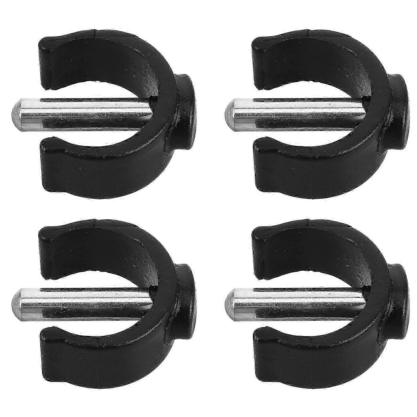 Assistive Walker Accessories Adjustable C-Shape Clamp for Secure Use 4Pcs