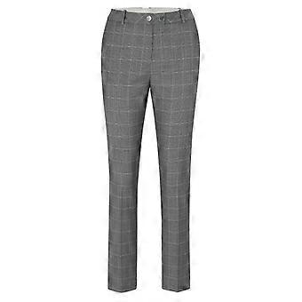 Boss Womens/Ladies Plaid Straight Trousers
