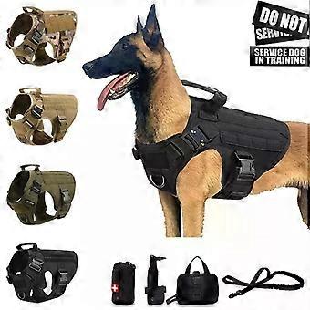 Tactical Military Vest Pet German Shepherd Golden Retriever Tactical Training D