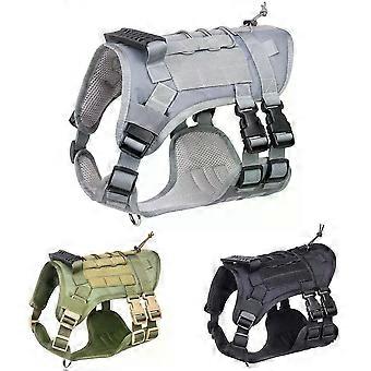 Tactical Dog Harness with Handle No-pull Large Military Dog Vest Working Dog