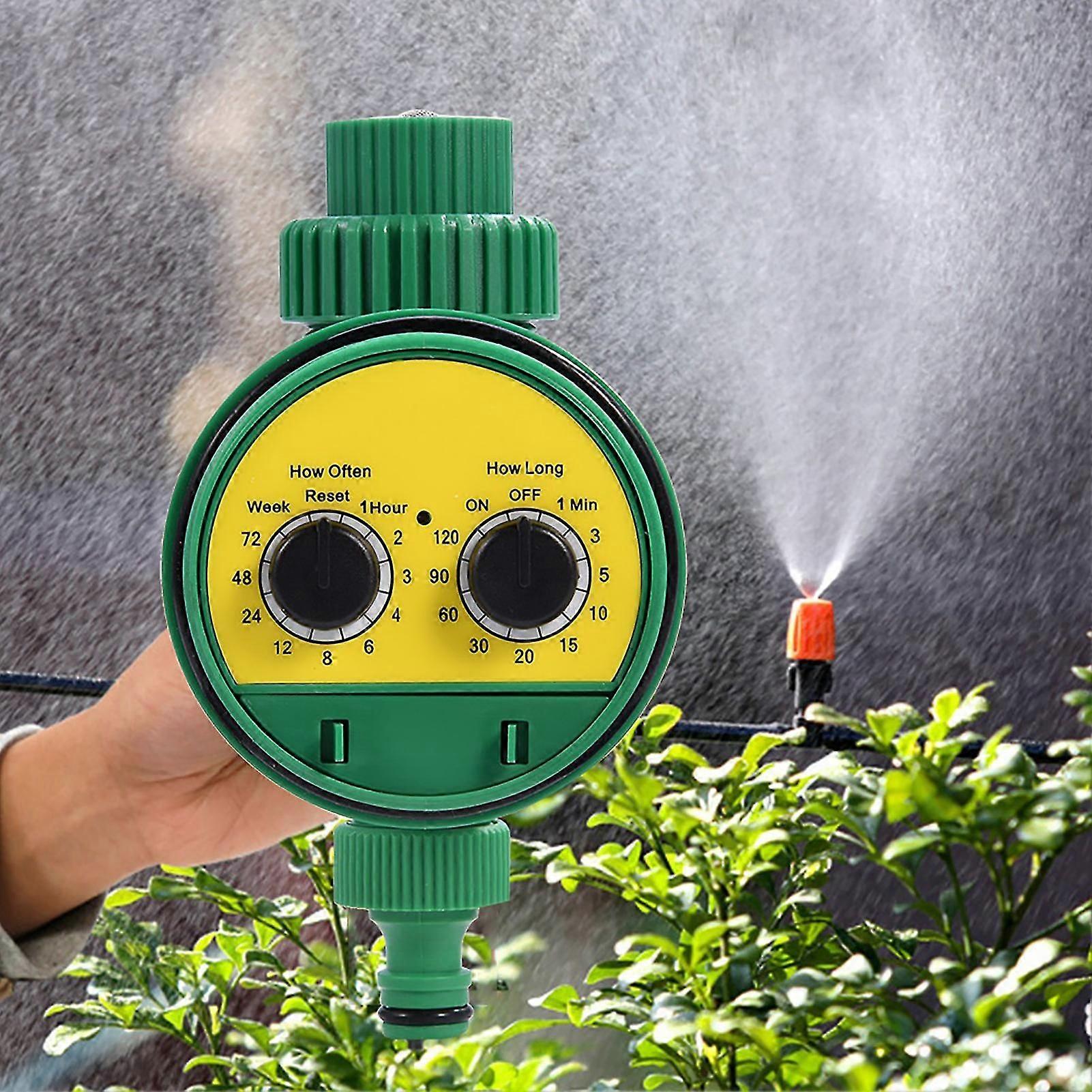 Multi Function Two Dial Automatic Electronic Watering Timer Garden Irrigation Controller