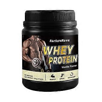 Vanilla Protein Powder, 500g - High Quality, Pure Vanilla Flavor, Scientifically Formulated for Daily Nutrition