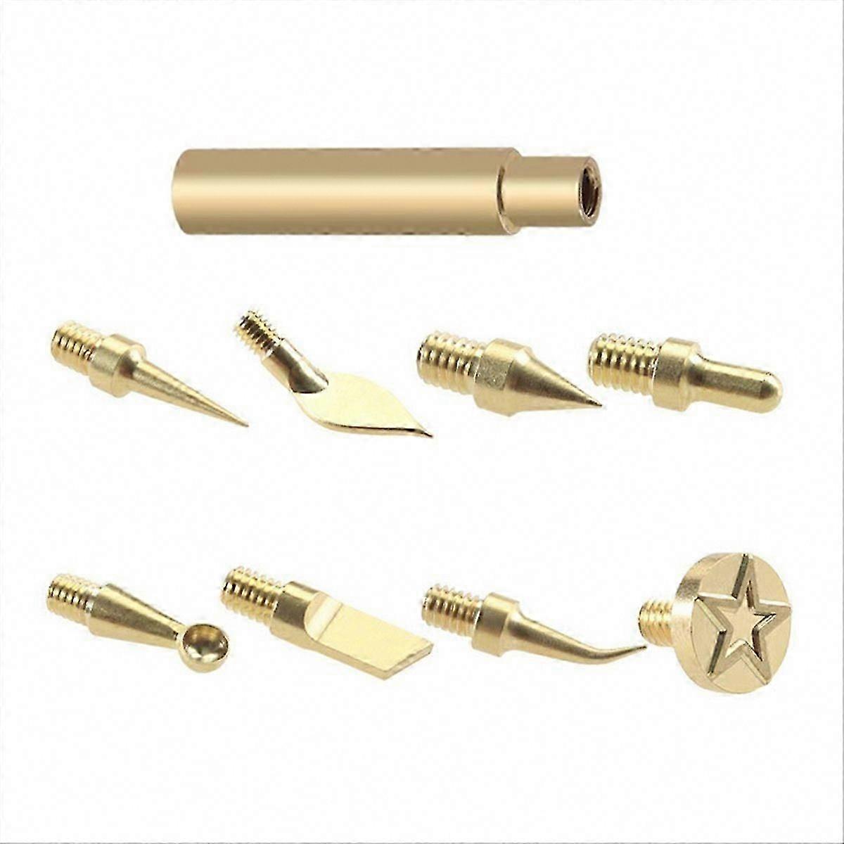 Soldering Iron Tips Heat Insertion Tips Kit Replaceable Soldering Welding Iron Tips Kit for 3D Print