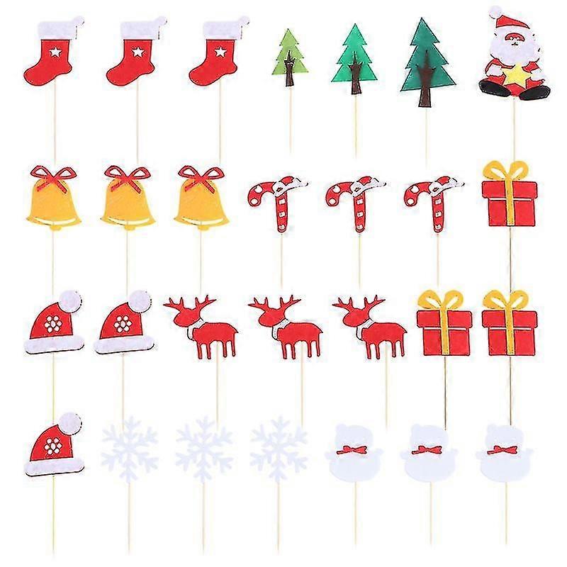 30pcs cake decorations, Food Picks