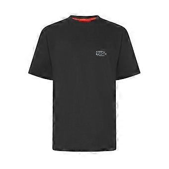 Hugo Herre Spray Logo Regular Kortermet T-skjorte