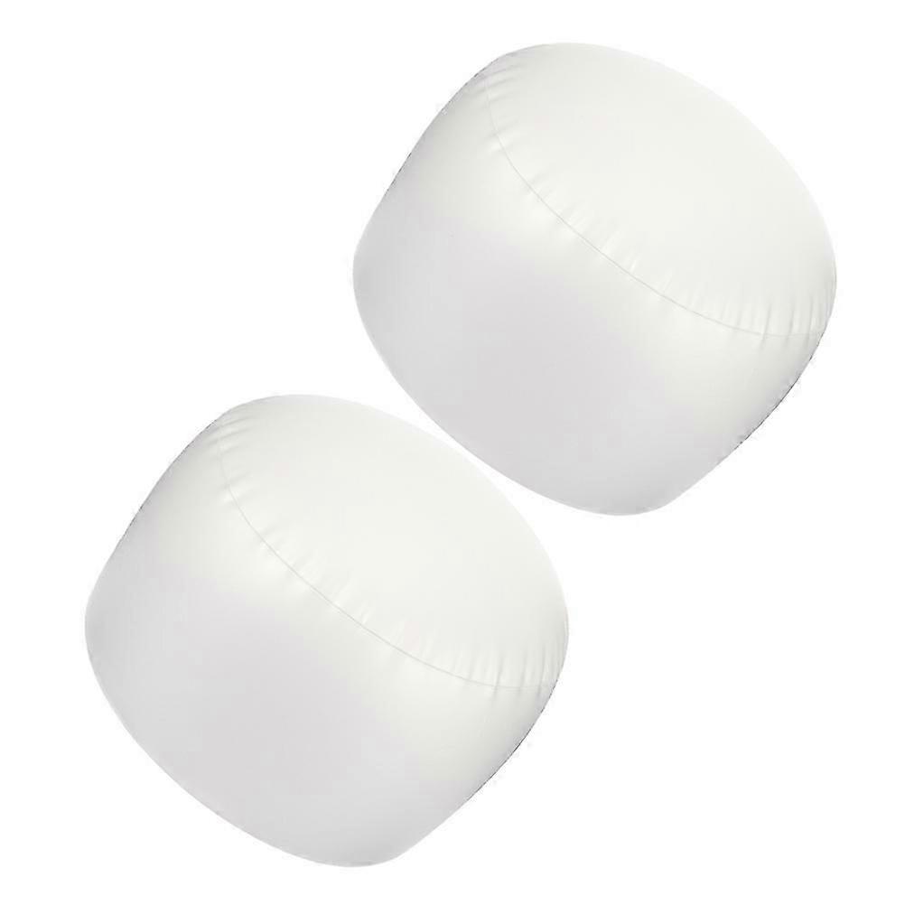 Inflatable PVC Hat Shaper for Baseball Caps, 2 Pack - Portable Hat Insert Holder for Travel and Home Storage, White