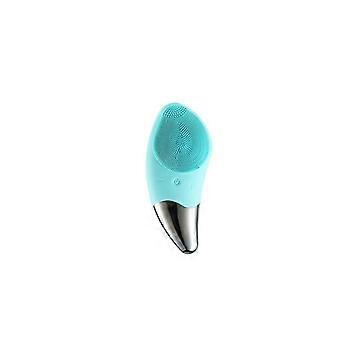 Massagebürste zur Gesichtsreinigung und Augenkontur, wasserfest, Schalltechnologie, USB-Kabel wiederaufladbar, vibrierender Ultraschall-Gesichtsreiniger in heate