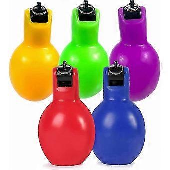 5-Pack Loud Hand Whistles compatible withSports, Training, Emergencies, Coaches, Referees & Dog Trainers