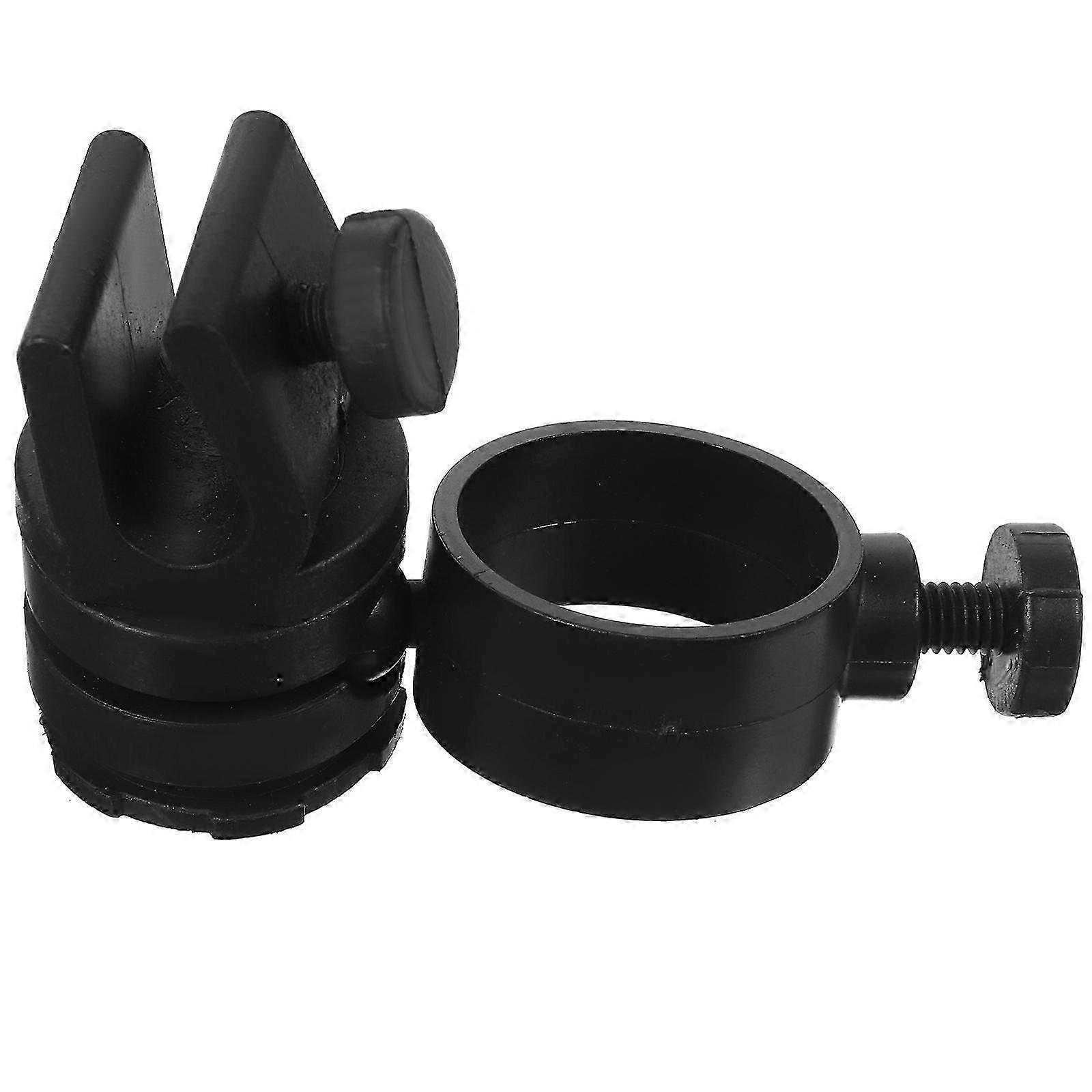 Headlight Hard Hat Clips | 4Pcs Black ABS Set