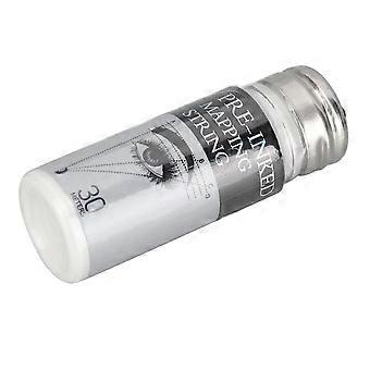 Preinked Eyebrow Mapping String 30m with Airtight Bottle for Clear, Precise Brow Mapping