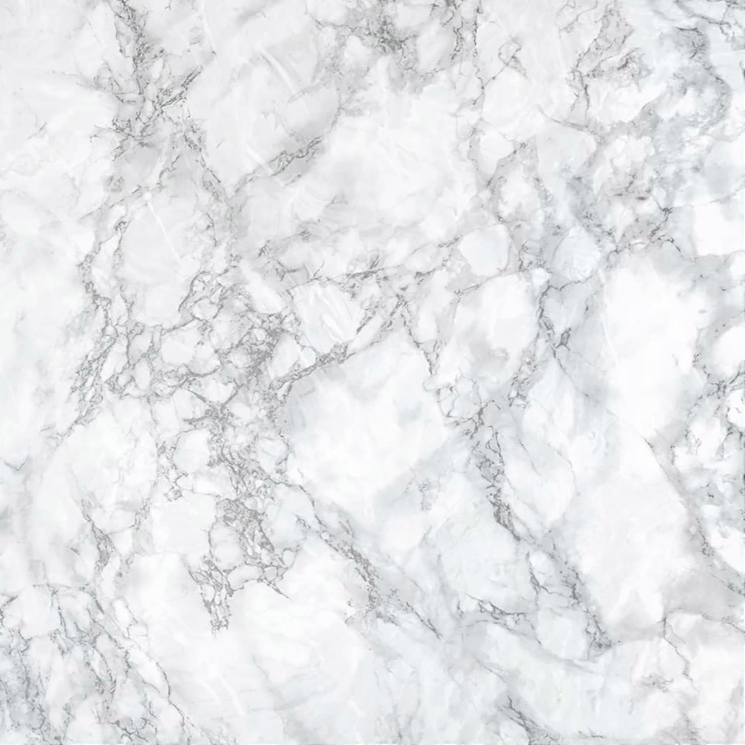 White Silver Marble 45m x 2m