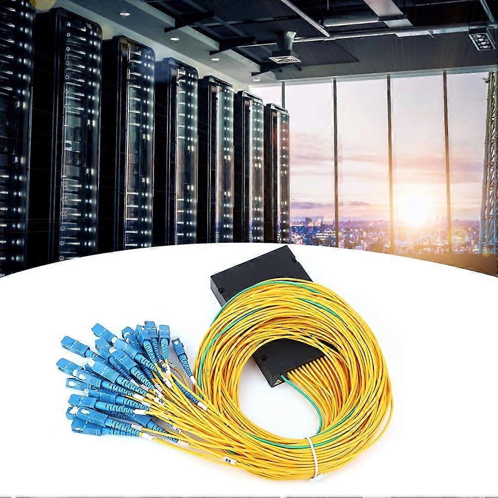 Singlemode Fiber Optic Splitter 1x32 PLC Splitter Module with SC/UPC Interface