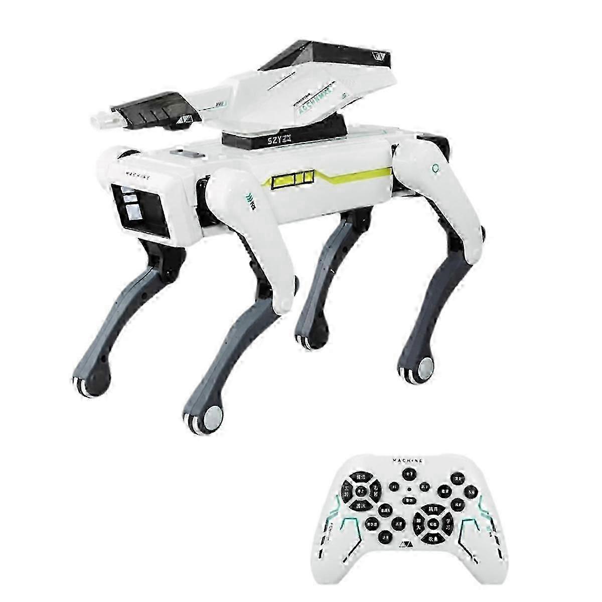 smart robot dog with remote control and dialogue