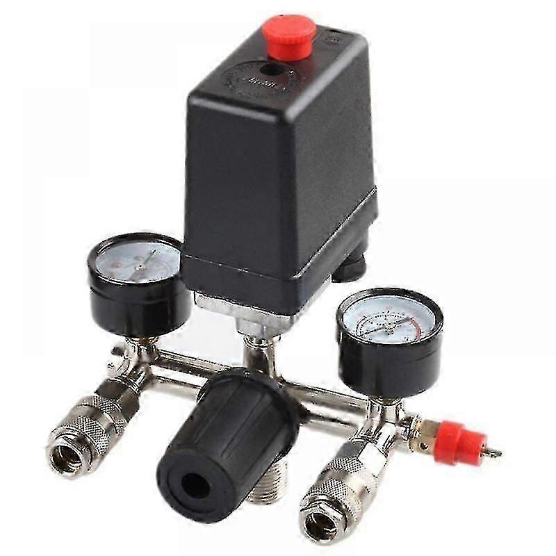 Pressure Regulator with Pressure Switch 2 Displays Compatible with Compressor