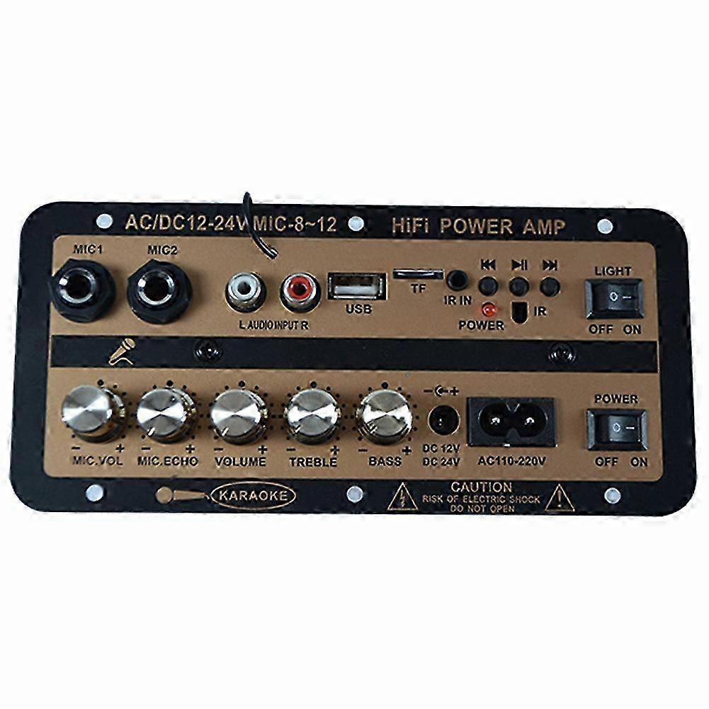 DC12V/24V 110V-220V 30W Audio Bluetooth Amplifier Board EU Plug