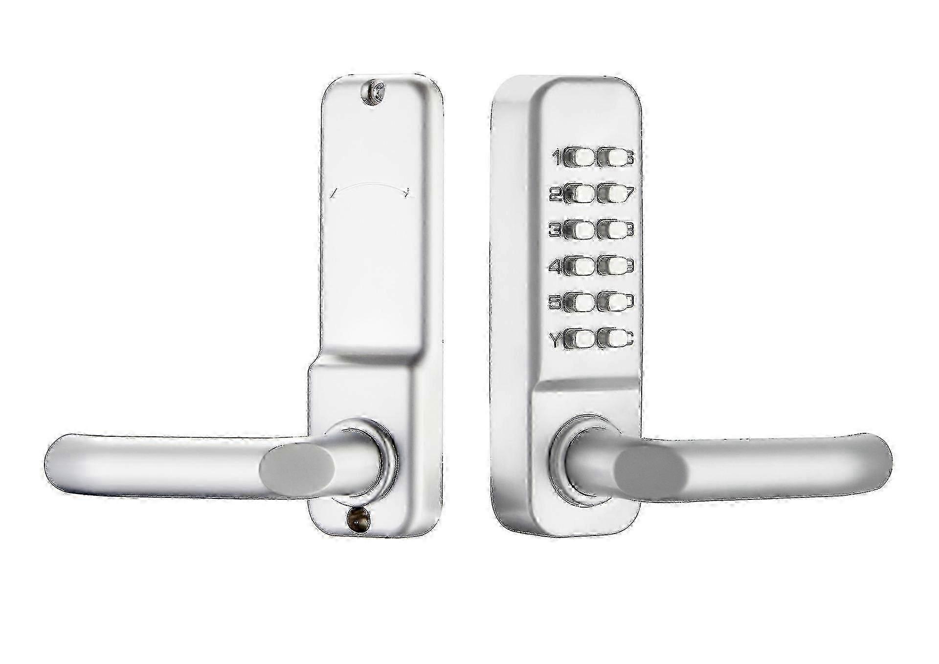 Wigslar Mechanical Code Lock compatible with Wooden Door, Waterproof and Keyless
