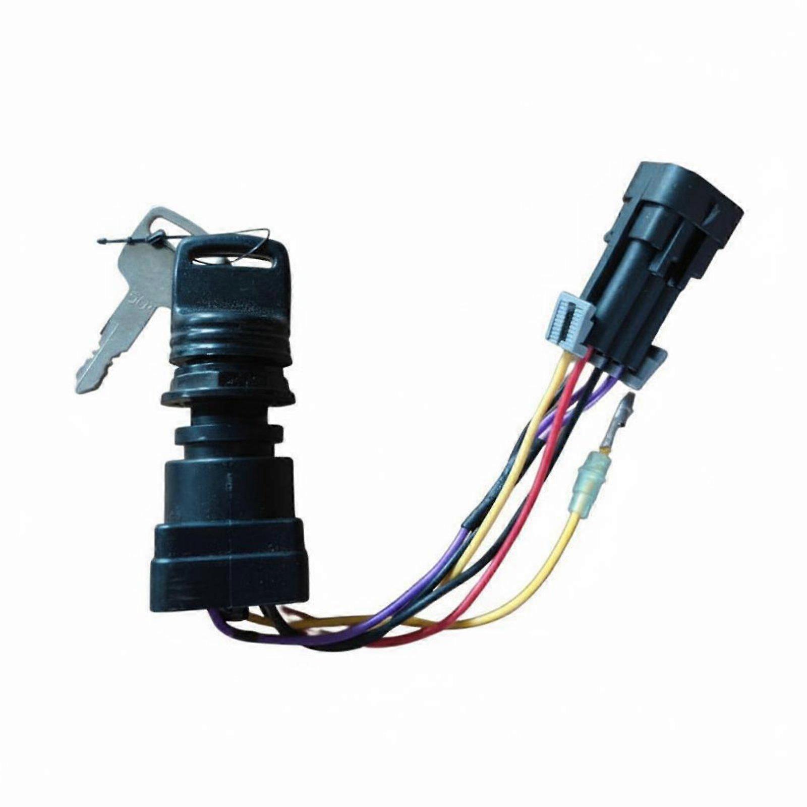 Marine Engine Key Switch Assembly Direct Replacement Marine Ignition Switch