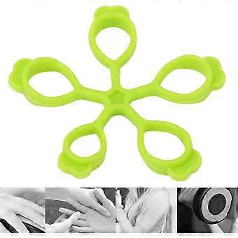 Étireur de doigts en silicone en forme de fleur, appareil d'exercice pour les doigts, renforceur de doigts, entraîneur de force de préhension, bandes de résistance en silicone pour l'entraînement de la force de préhension
