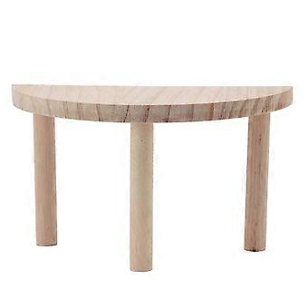 Kompatibel mit der Spielplatte aus Holz für Hamster, unterstützt halbrund und sr und pin für kleine Tiere