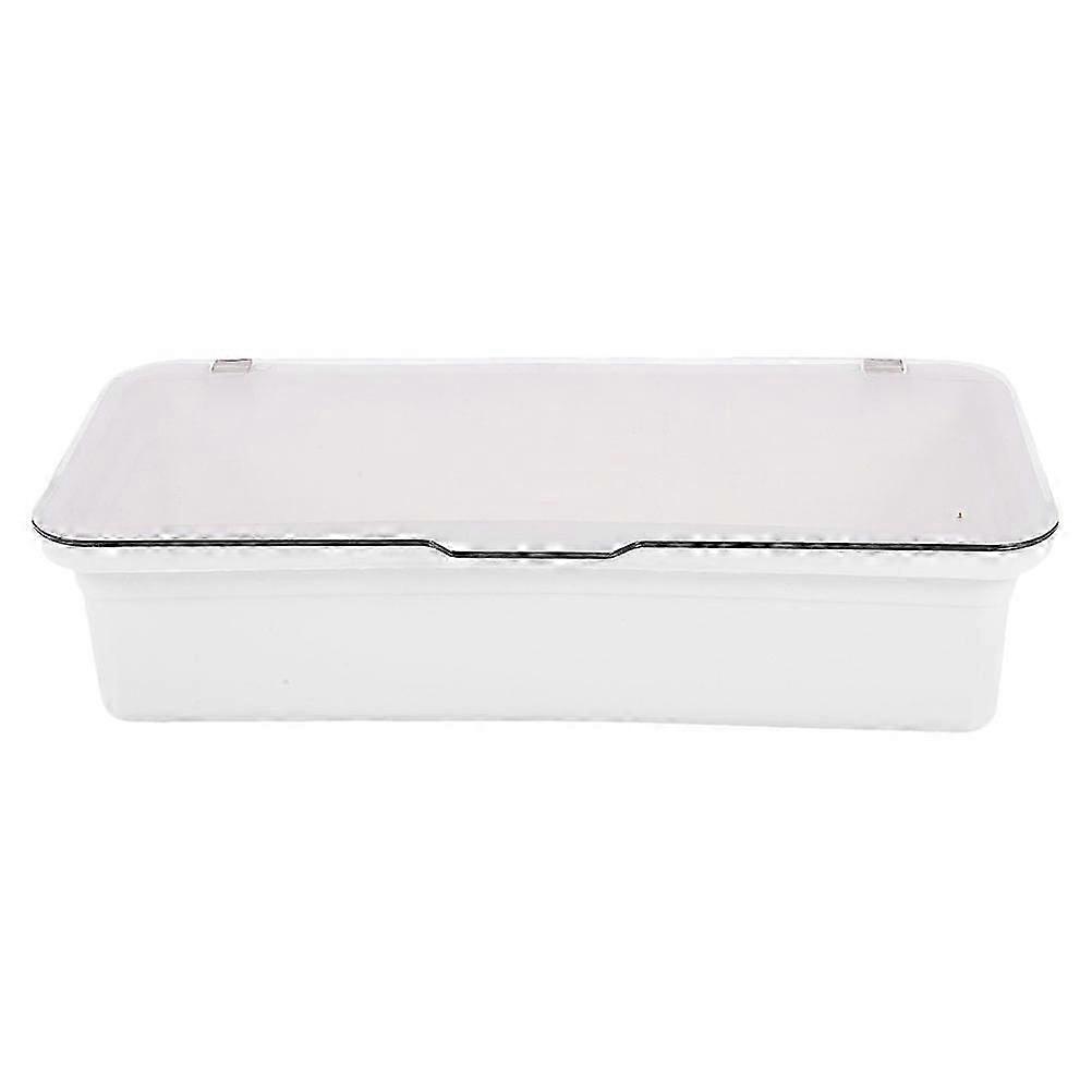 Tableware Storage Box Chopstick Storage Box For Tableware Space-Saving Organizer Home Kitchen Use Rectangular Minimalist Design 1Set