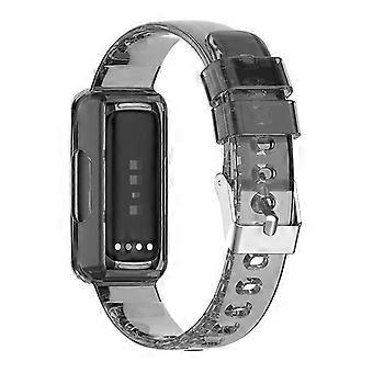 Geïntegreerde slimme horlogeband voor Fitbit Inspire 3, horlogeband verstelbare band met horlogekast