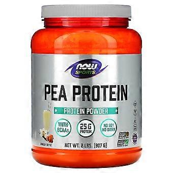 NOW Lebensmittel, Sport, Erbsenprotein, Vanille-Toffee, 2 lbs (907 g)
