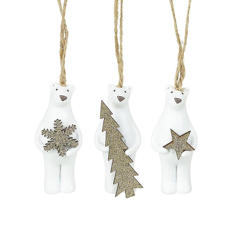 Heaven Sends Polar Bear Christmas Tree Decorations