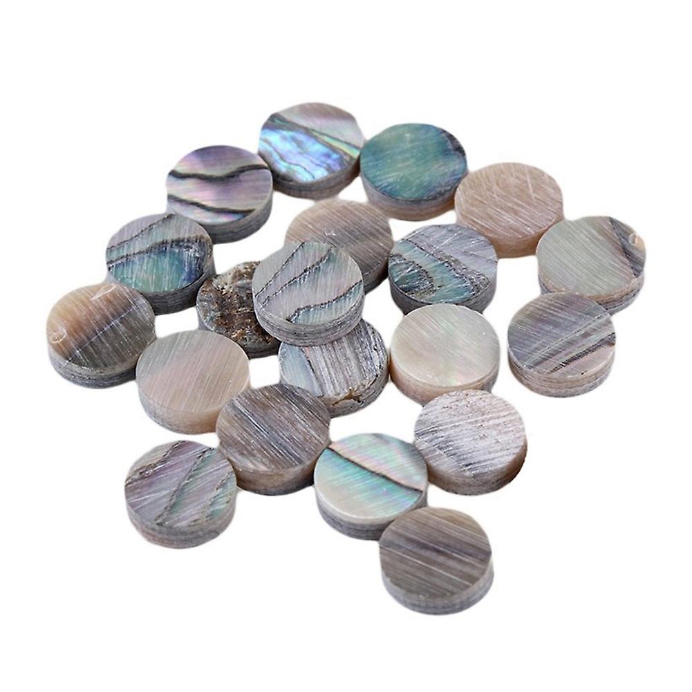 Green Paua Abalone Inlay 6mm Guitar Ukulele Maker (Pack of 20)