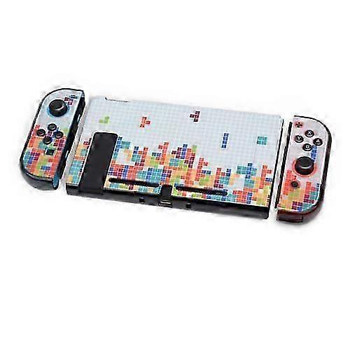 2026 Hard Case for Nintendo Switch - Tetris Themed, Shockproof Protective Storage Shell