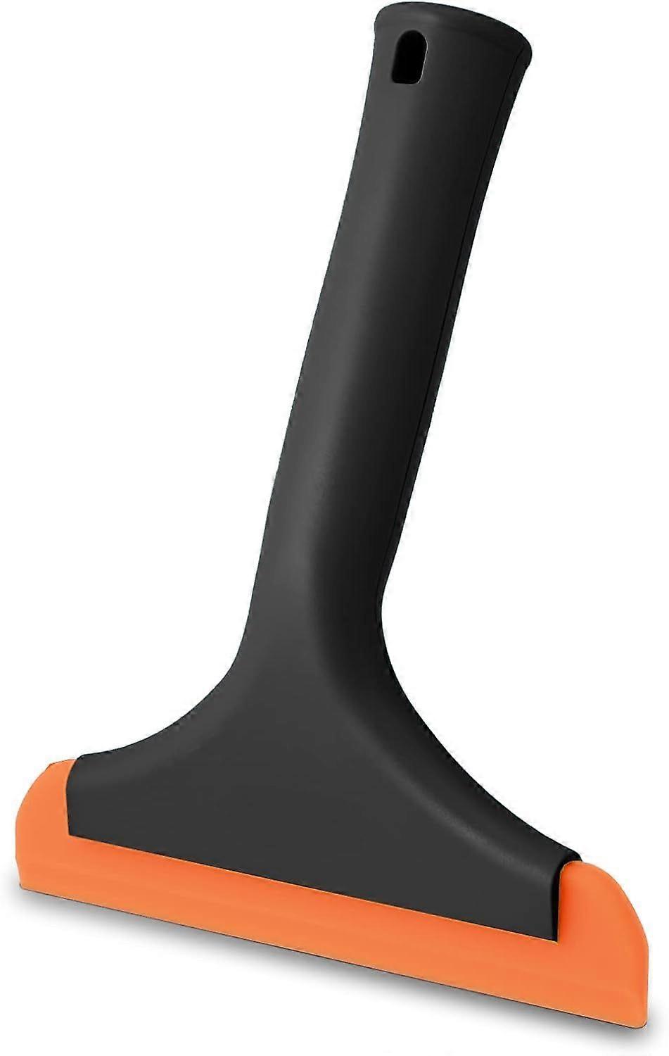 Silicone Shower Squeegee, Shower Squeegee, Window Cleaner, Bathroom, Windshield Cleaning, Black